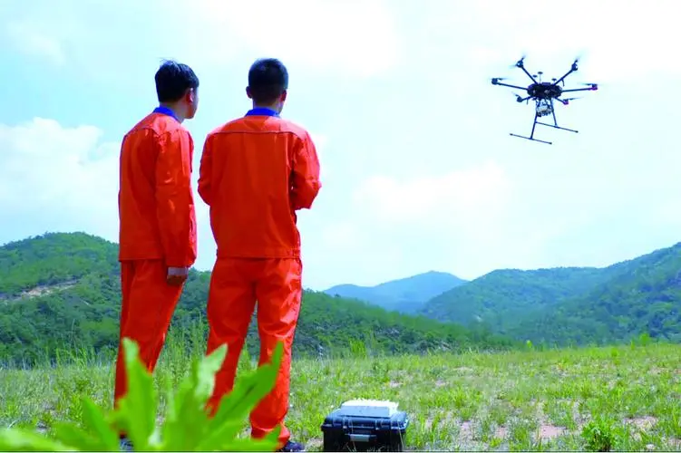 崖城镇无人机倾斜摄影巡检拍摄